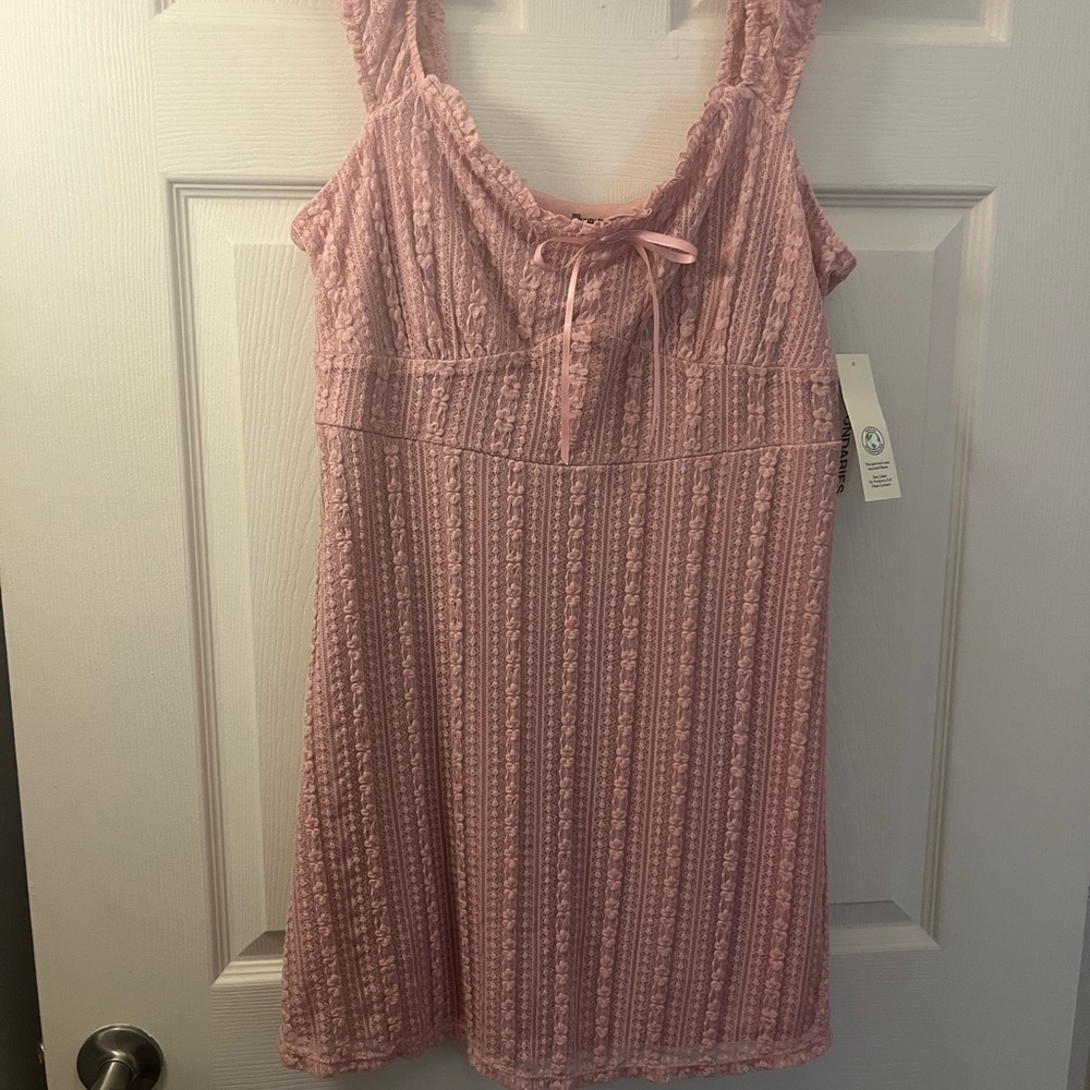 No Boundaries Pink Mini Dress